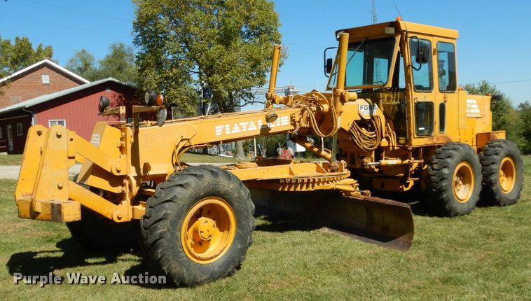 image for item KI9530 1976 Fiat-Allis FG85  motor grader