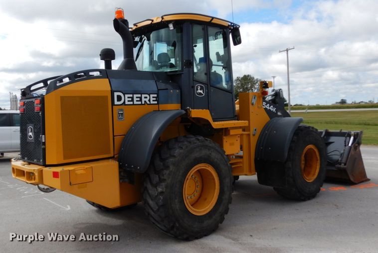 image for item KI9535 2016 John Deere 544K  wheel loader