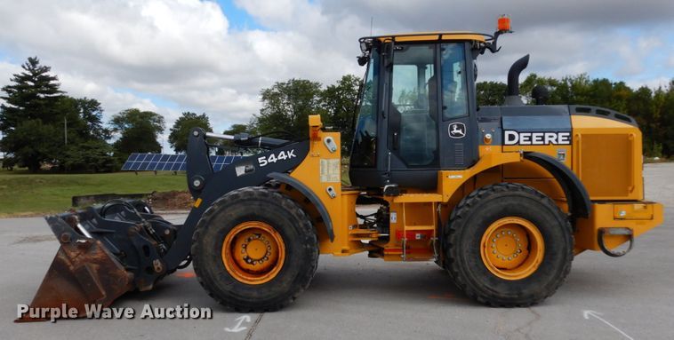 image for item KI9535 2016 John Deere 544K  wheel loader