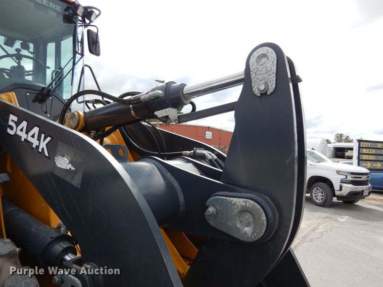 image for item KI9535 2016 John Deere 544K  wheel loader