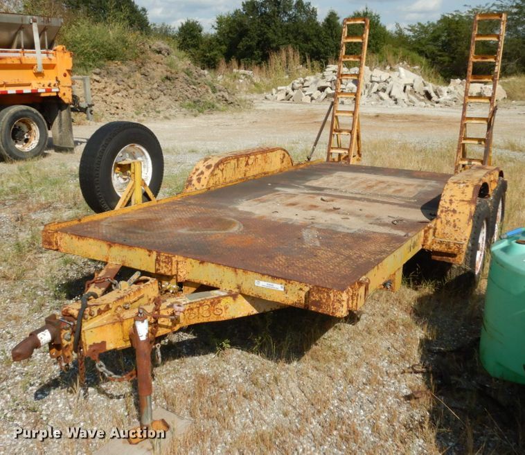 image for item KI9539 1994 Maxwell  utility trailer