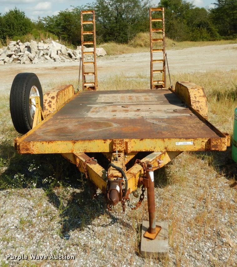 image for item KI9539 1994 Maxwell  utility trailer
