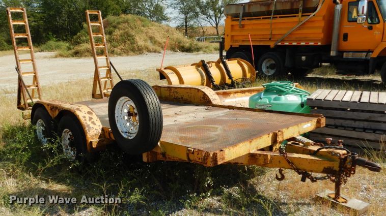 image for item KI9539 1994 Maxwell  utility trailer