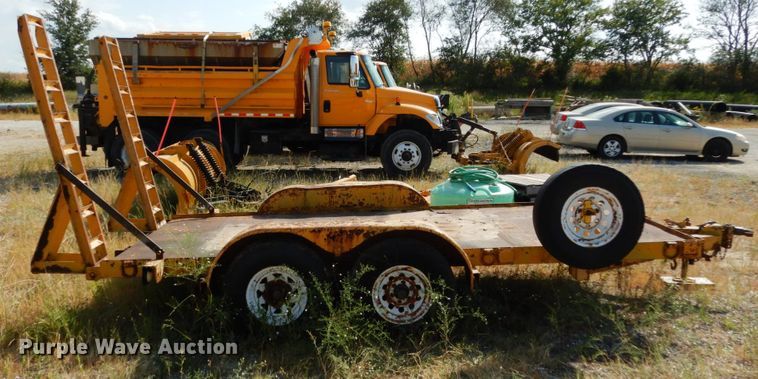 image for item KI9539 1994 Maxwell  utility trailer