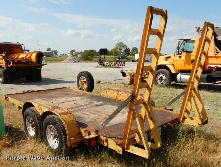 image for item KI9539 1994 Maxwell  utility trailer