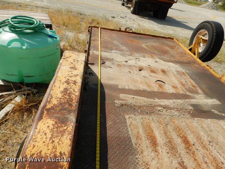 image for item KI9539 1994 Maxwell  utility trailer