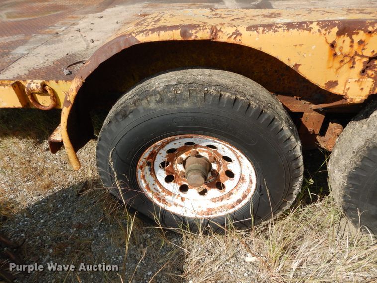 image for item KI9539 1994 Maxwell  utility trailer