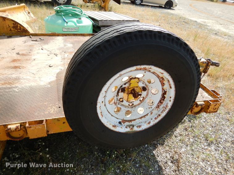 image for item KI9539 1994 Maxwell  utility trailer