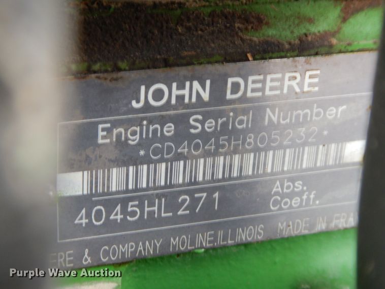 image for item KI9545 2002 John Deere 6420  MFWD tractor