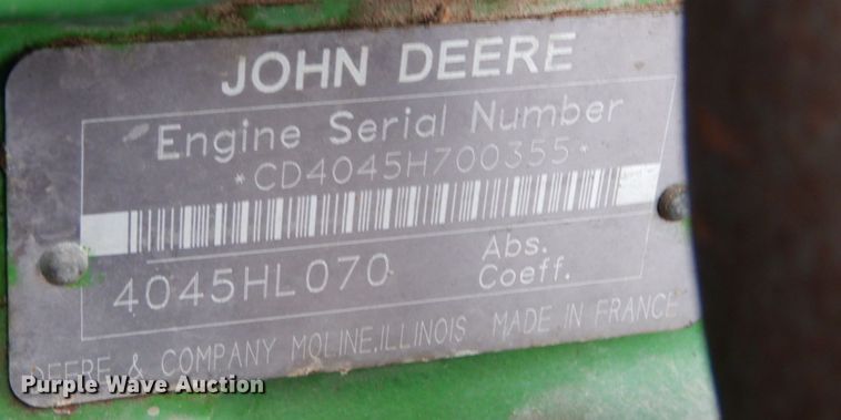 image for item KI9546 2002 John Deere 6420  tractor