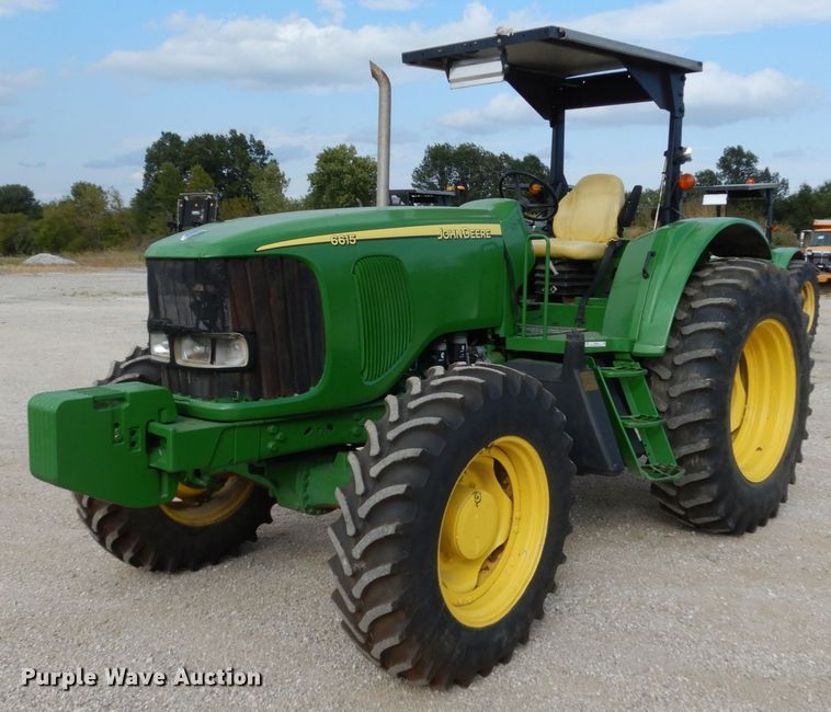 image for item KI9548 John Deere 6615  MFWD tractor