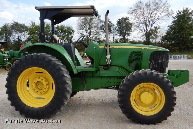 image for item KI9548 John Deere 6615  MFWD tractor