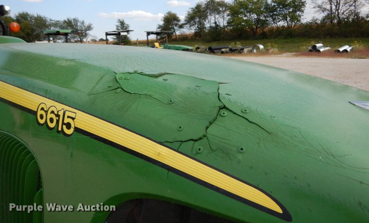 image for item KI9548 John Deere 6615  MFWD tractor
