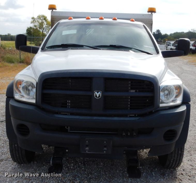 image for item KI9553 2009 Dodge Ram 5500 Heavy Duty  Quad Cab dump truck