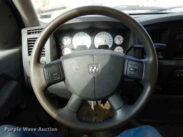 image for item KI9553 2009 Dodge Ram 5500 Heavy Duty  Quad Cab dump truck