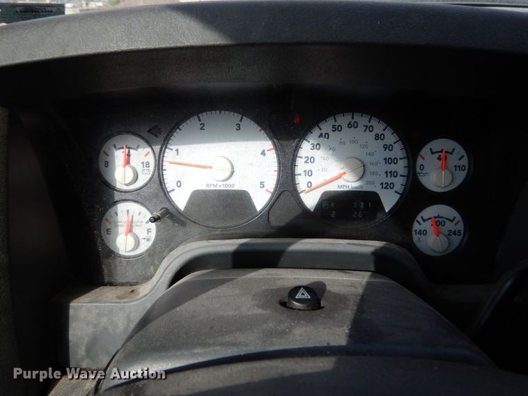 image for item KI9553 2009 Dodge Ram 5500 Heavy Duty  Quad Cab dump truck