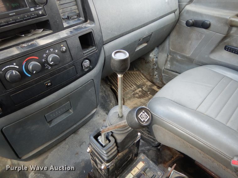 image for item KI9553 2009 Dodge Ram 5500 Heavy Duty  Quad Cab dump truck