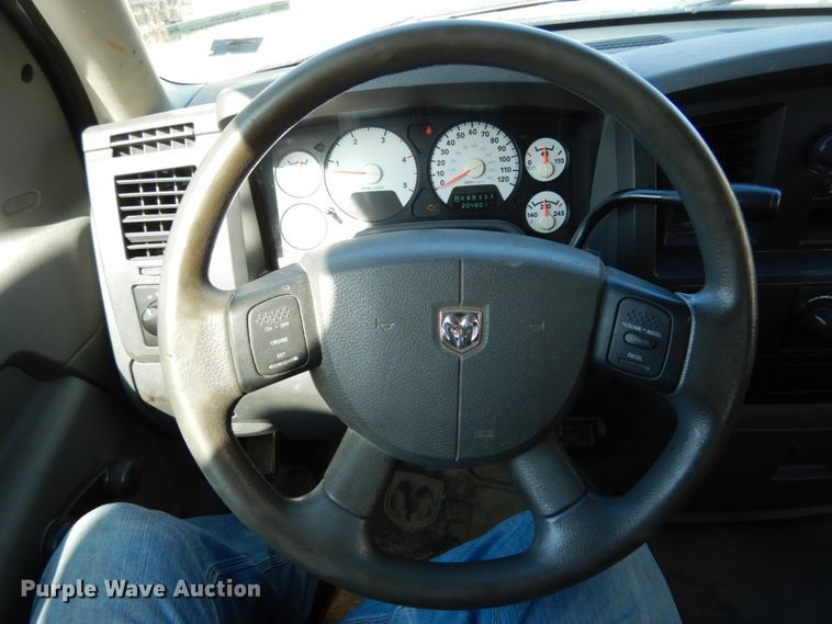 image for item KI9555 2009 Dodge Ram 5500 Heavy Duty  Quad Cab dump truck