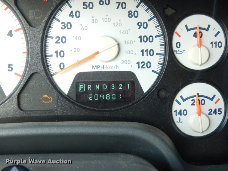 image for item KI9555 2009 Dodge Ram 5500 Heavy Duty  Quad Cab dump truck