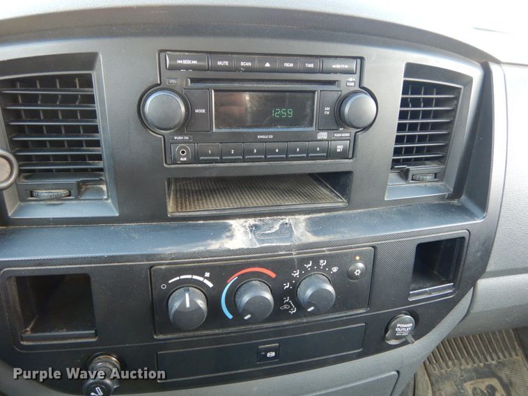 image for item KI9555 2009 Dodge Ram 5500 Heavy Duty  Quad Cab dump truck