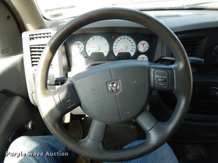 image for item KI9556 2009 Dodge Ram 5500 Heavy Duty  Quad Cab dump truck