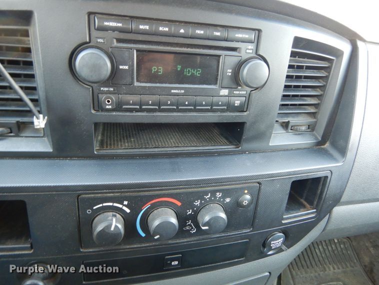 image for item KI9557 2009 Dodge Ram 5500 Heavy Duty  Quad Cab dump truck