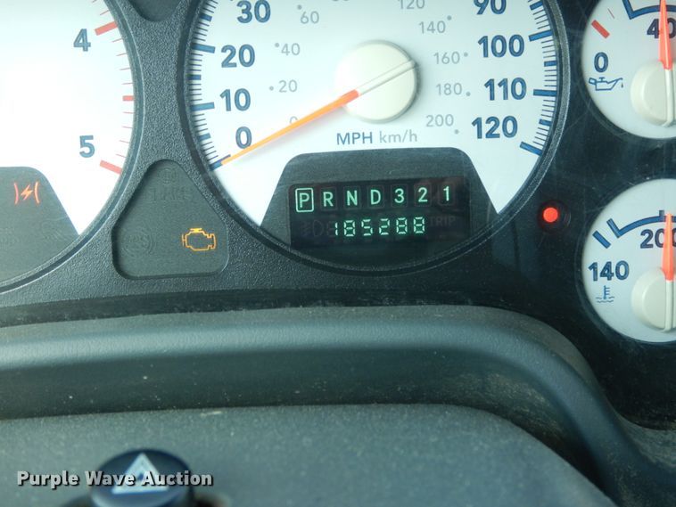 image for item KI9558 2009 Dodge Ram 5500 Heavy Duty  Quad Cab dump truck