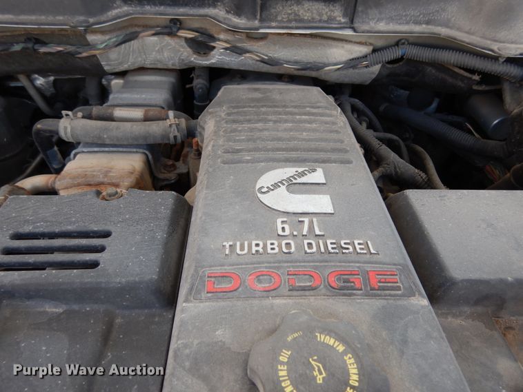 image for item KI9558 2009 Dodge Ram 5500 Heavy Duty  Quad Cab dump truck