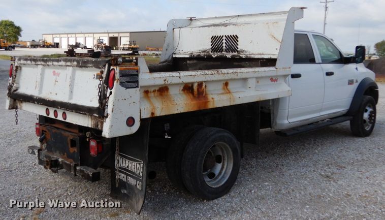 image for item KI9559 2011 Dodge Ram 5500 Heavy Duty  Crew Cab dump truck