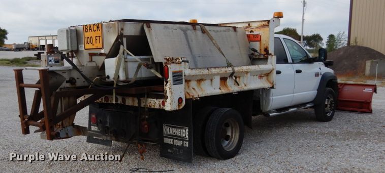 image for item KI9560 2009 Dodge Ram 5500 Heavy Duty  Quad Cab dump truck