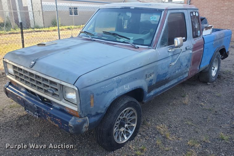 image for item KK9371 1988 Ford Ranger  SuperCab pickup truck