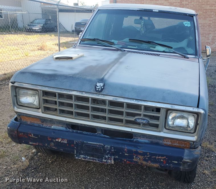 image for item KK9371 1988 Ford Ranger  SuperCab pickup truck