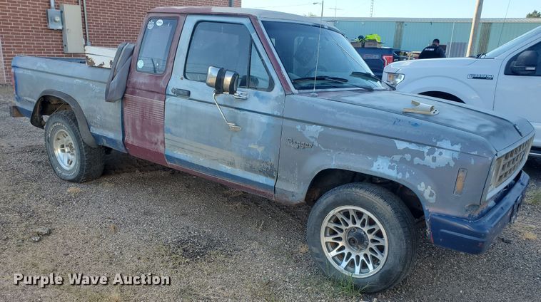 image for item KK9371 1988 Ford Ranger  SuperCab pickup truck