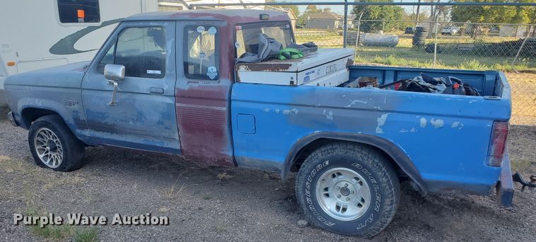 image for item KK9371 1988 Ford Ranger  SuperCab pickup truck
