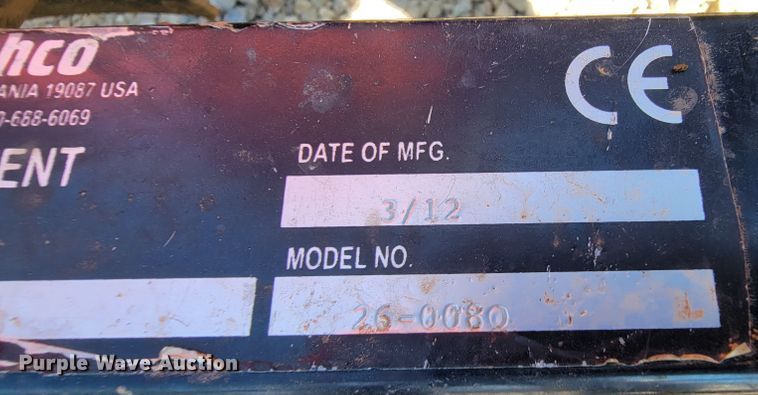 image for item KQ9216 Smithco  bunker rake