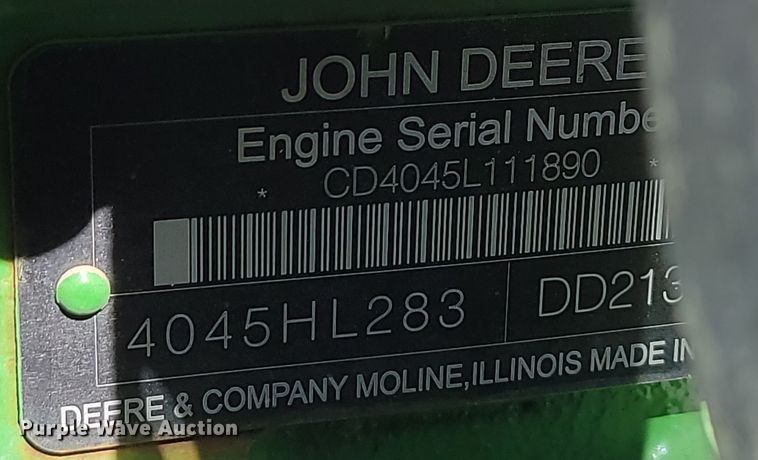 image for item KQ9217 2010 John Deere 6330  tractor