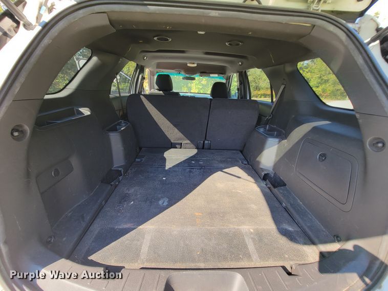 image for item KQ9221 2013 Ford Explorer Police  SUV