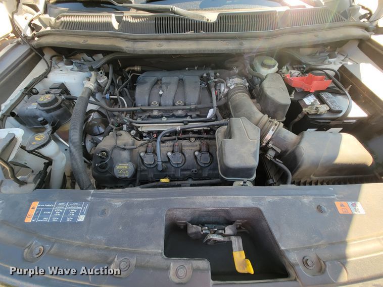 image for item KQ9221 2013 Ford Explorer Police  SUV