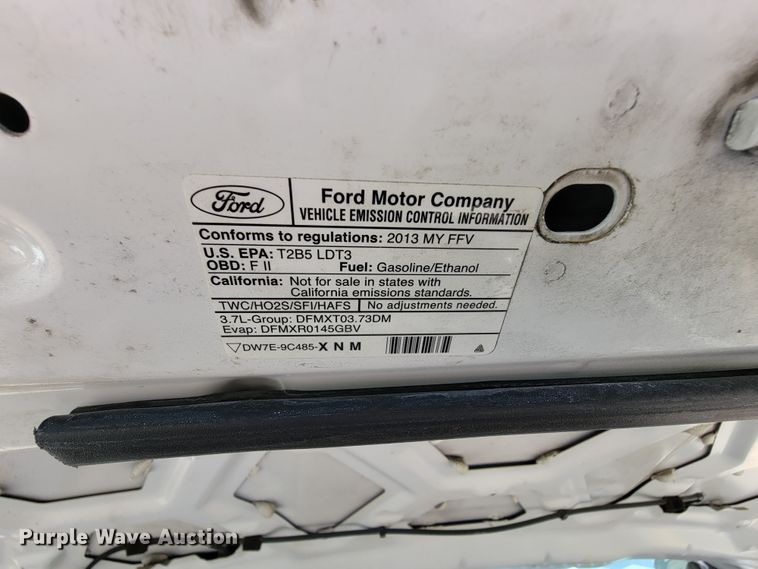 image for item KQ9221 2013 Ford Explorer Police  SUV