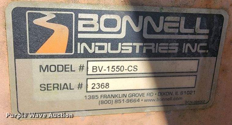 image for item KQ9241 Bonnell BV-1550-CS  salt spreader