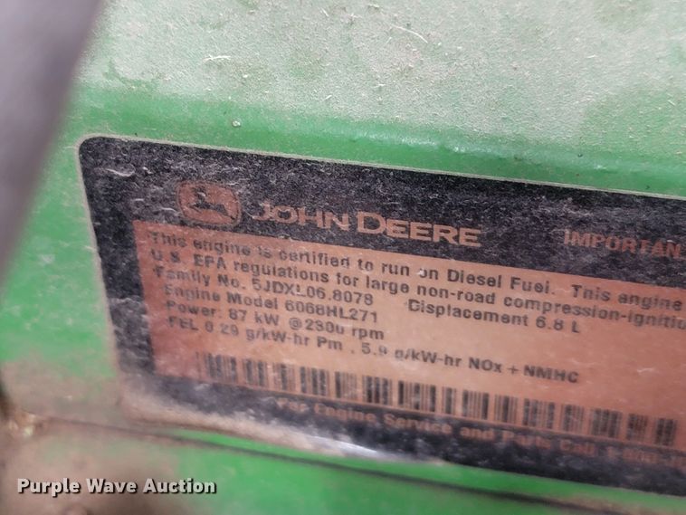 image for item KQ9254 John Deere 6615  tractor
