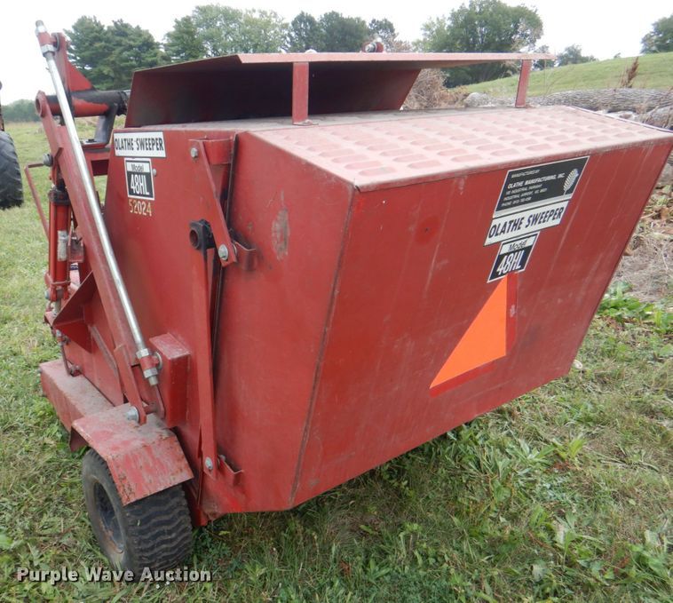 image for item KX9269 Olathe Sweeper 48HL  sweeper
