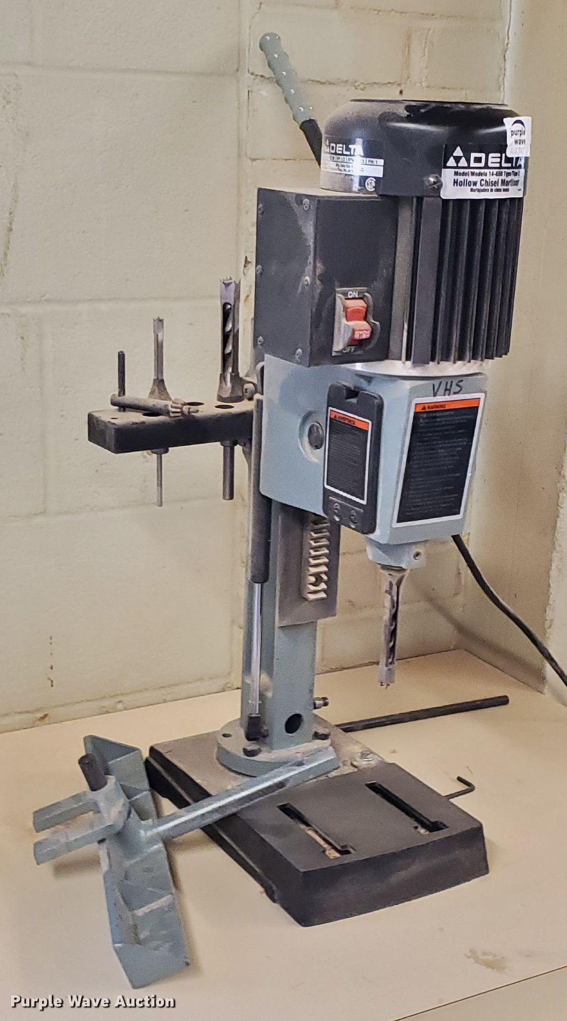 Delta 14650 Type 2 chisel mortiser in Victoria, KS Item KC9592 sold