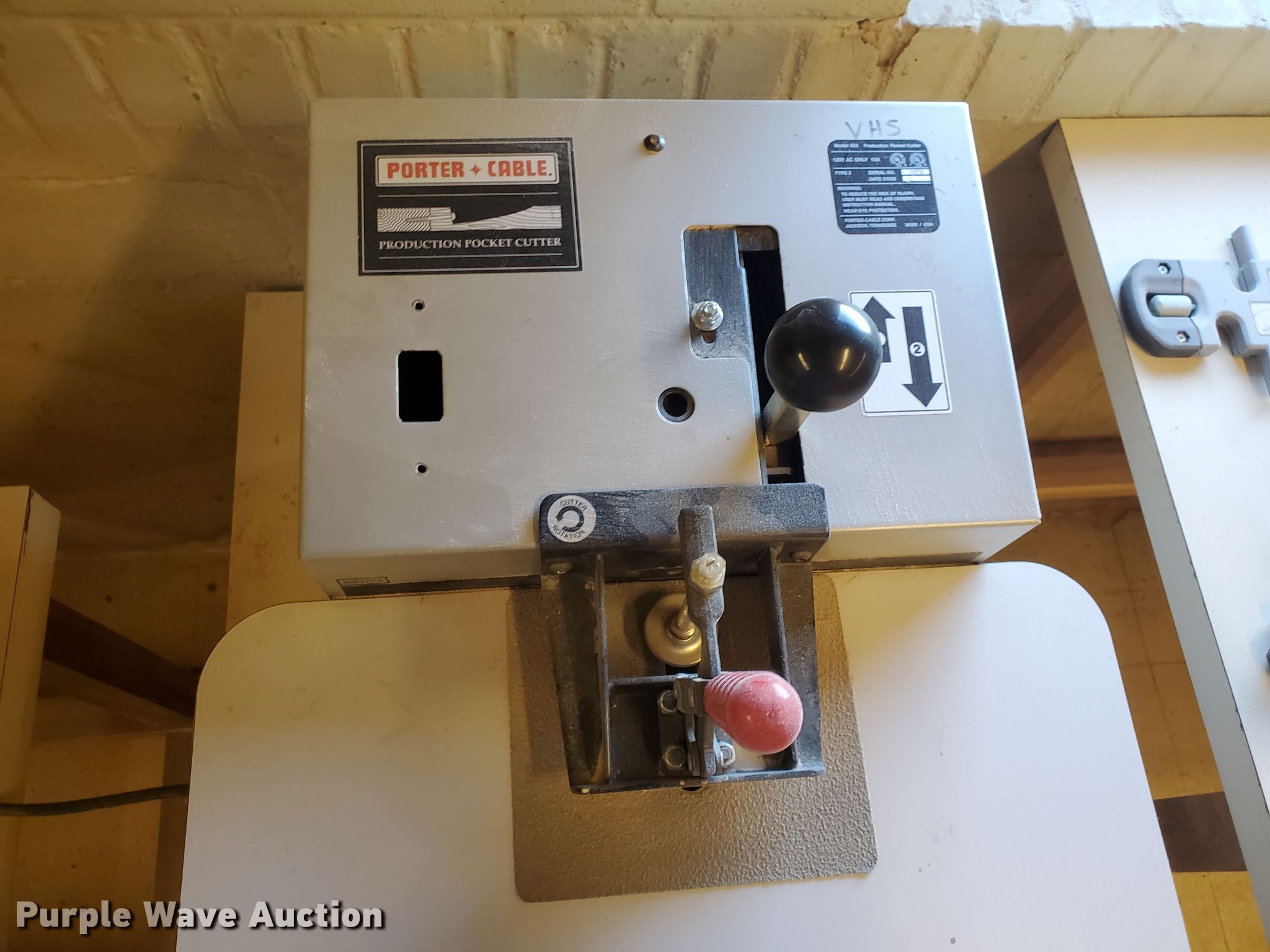 Porter Cable 552 production pocket cutter in Victoria, KS Item KC9594