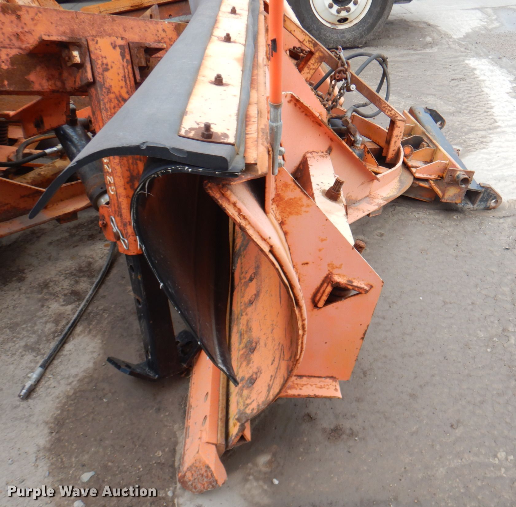 Fink 10'W snow plow in Lincoln, NE Item KX9279 sold Purple Wave