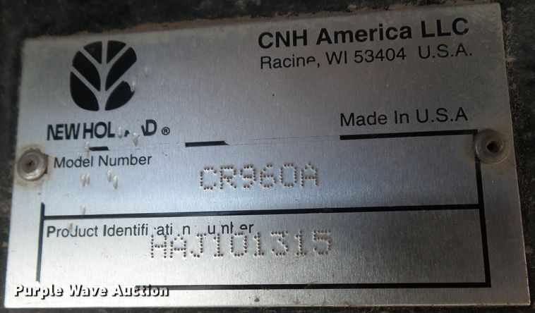 image for item DA7164 2004 New Holland CR960  combine