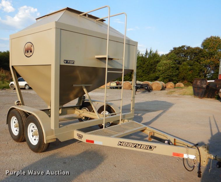image for item DG1739 Heavybilt  feed delivery trailer