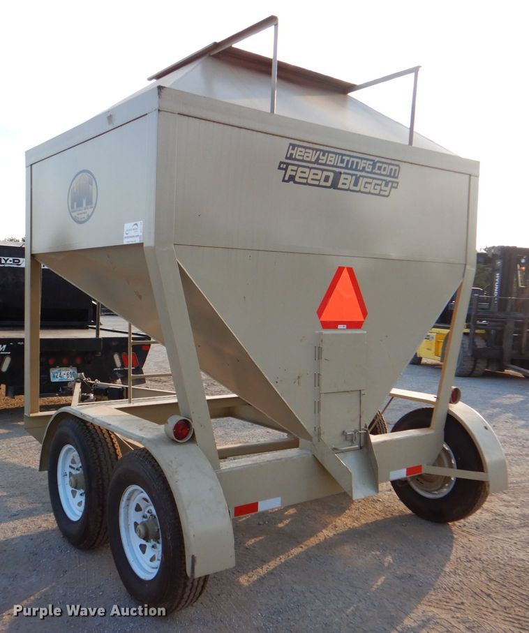 image for item DG1739 Heavybilt  feed delivery trailer
