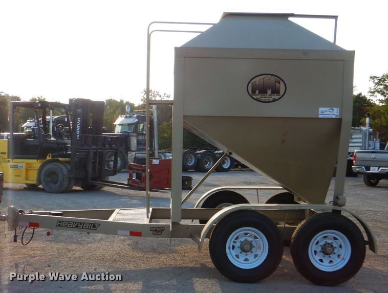 image for item DG1739 Heavybilt  feed delivery trailer