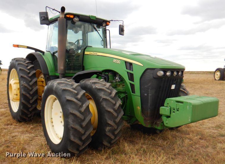 image for item DI5288 2007 John Deere 8530  MFWD tractor